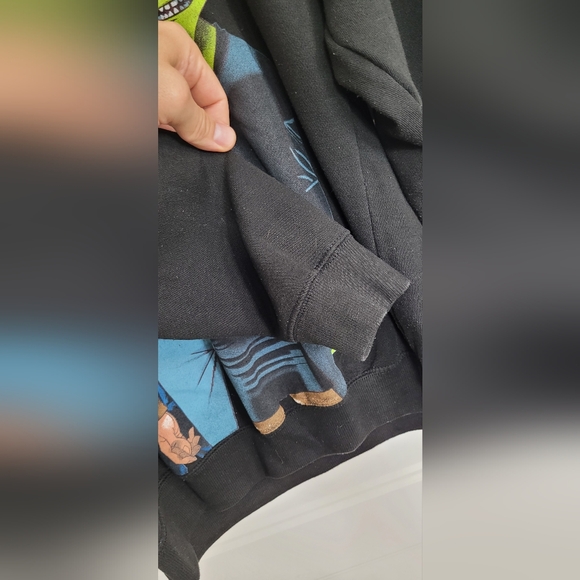 Y2K Gorillaz L Hoodie w pocket - Picture 8 of 11